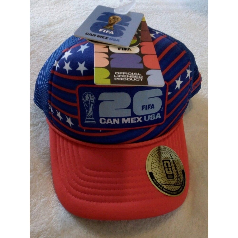 FIFA World Cup 2026 USA Snapback Hat Official Licensed Adjustable New with Tags